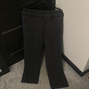 JoyLab Black Joggers with Soft Fabric and Elastic Waistband